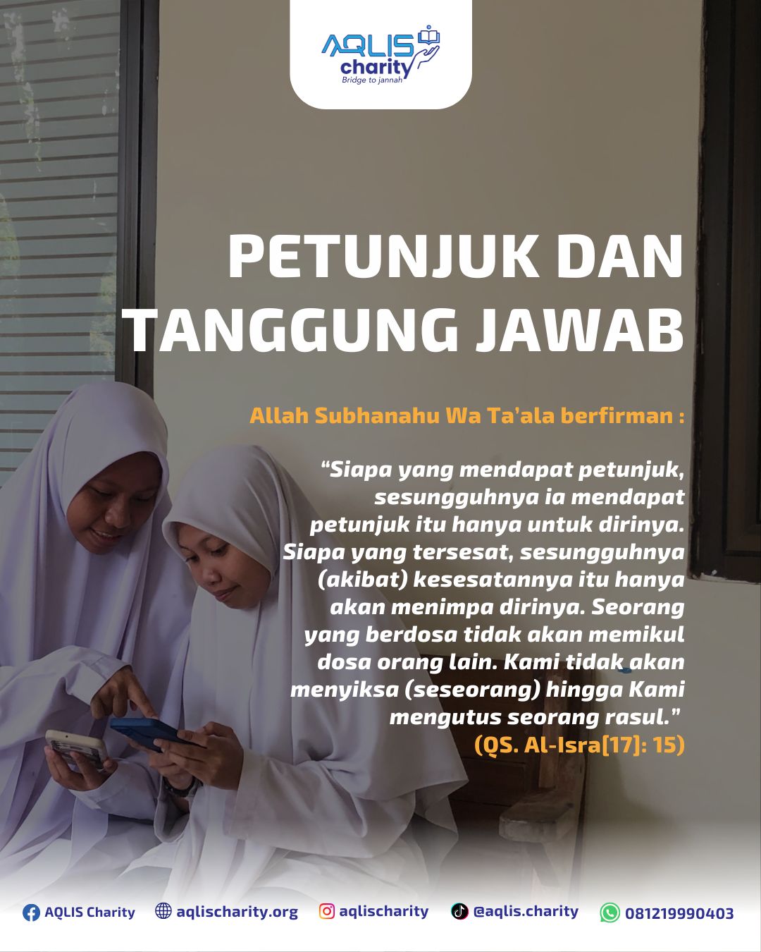 PETUNJUK DAN TANGGUNG JAWAB