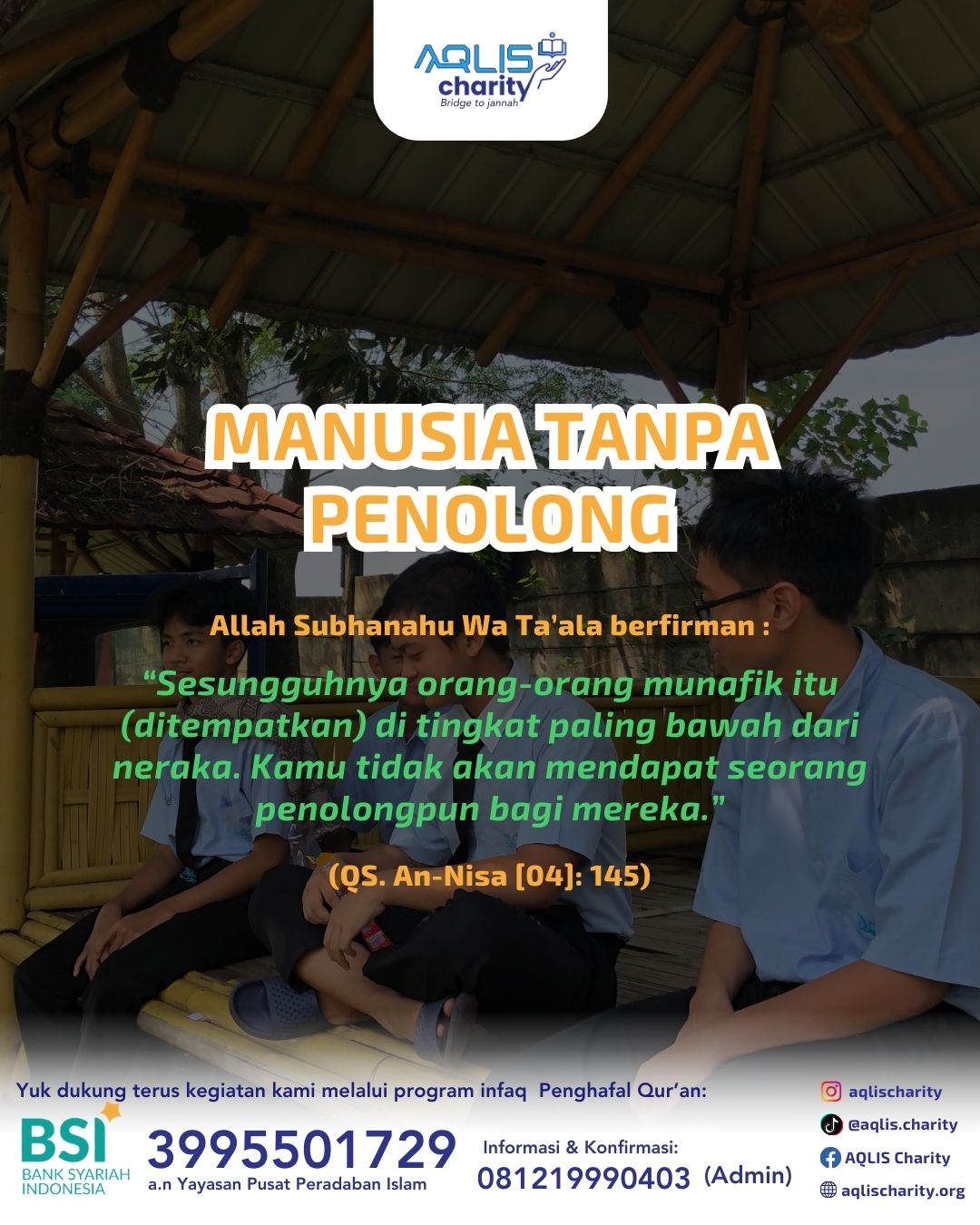 MANUSIA TANPA PENOLONG